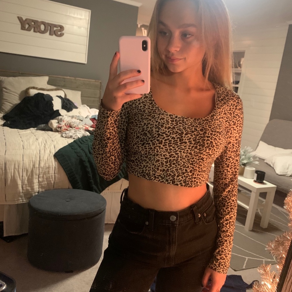 cheetah top